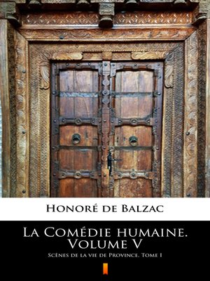 cover image of La Comédie humaine. Volume V